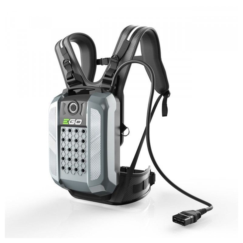 EGO rugaccu BAX1501 28 Ah IP 56 incl. harnas en adapter