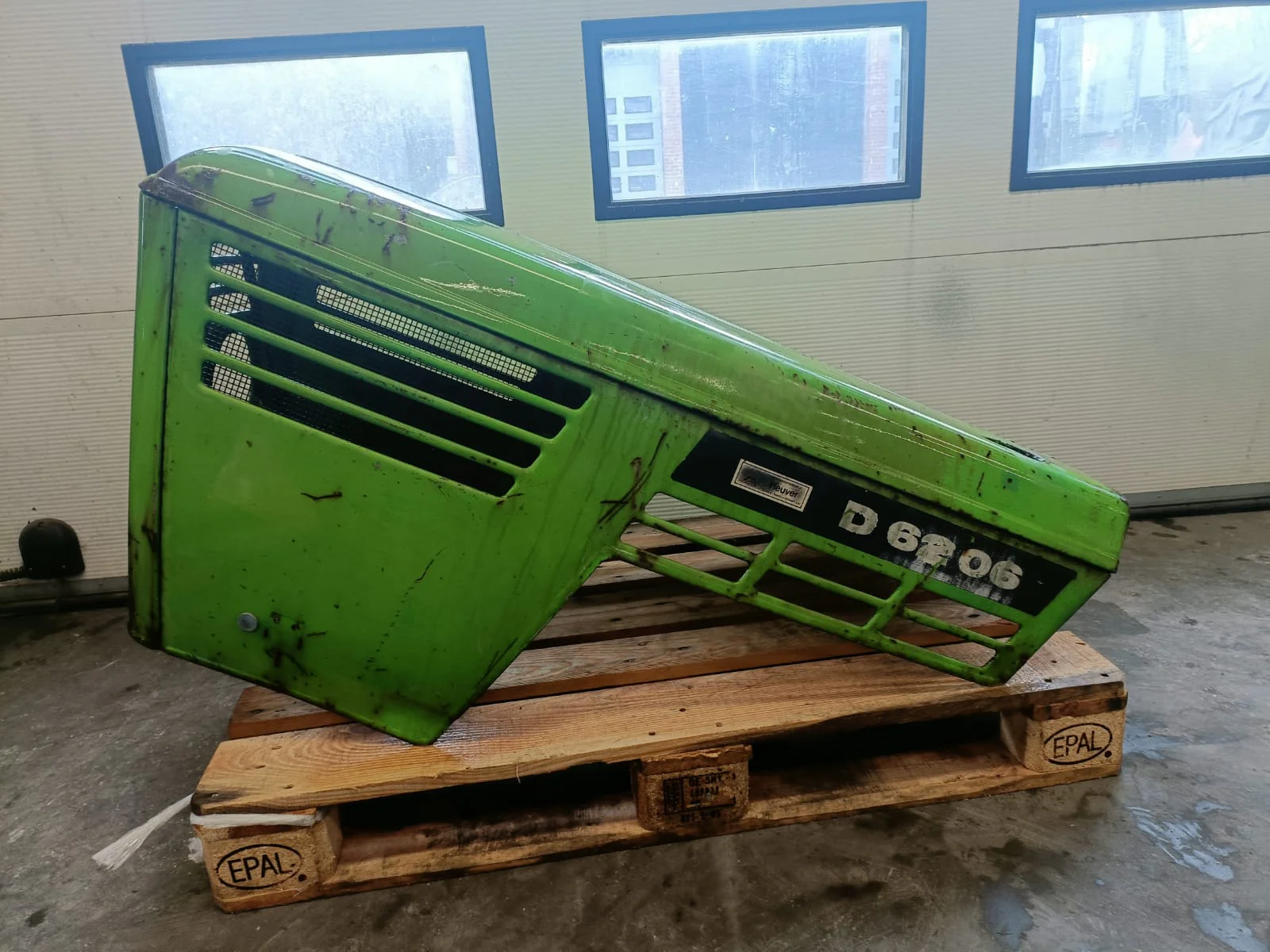 Deutz D 06 serie motorkap motorhaube
